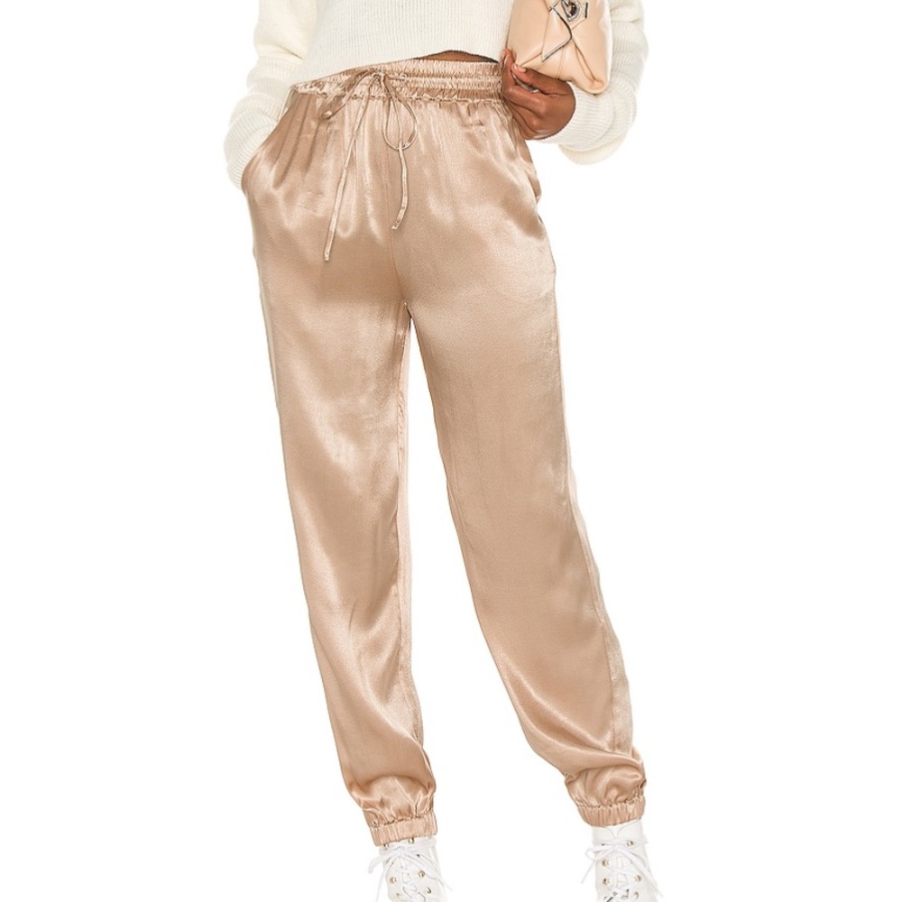 Lovers and Friends Champagne Maelle Jogger, Size Small